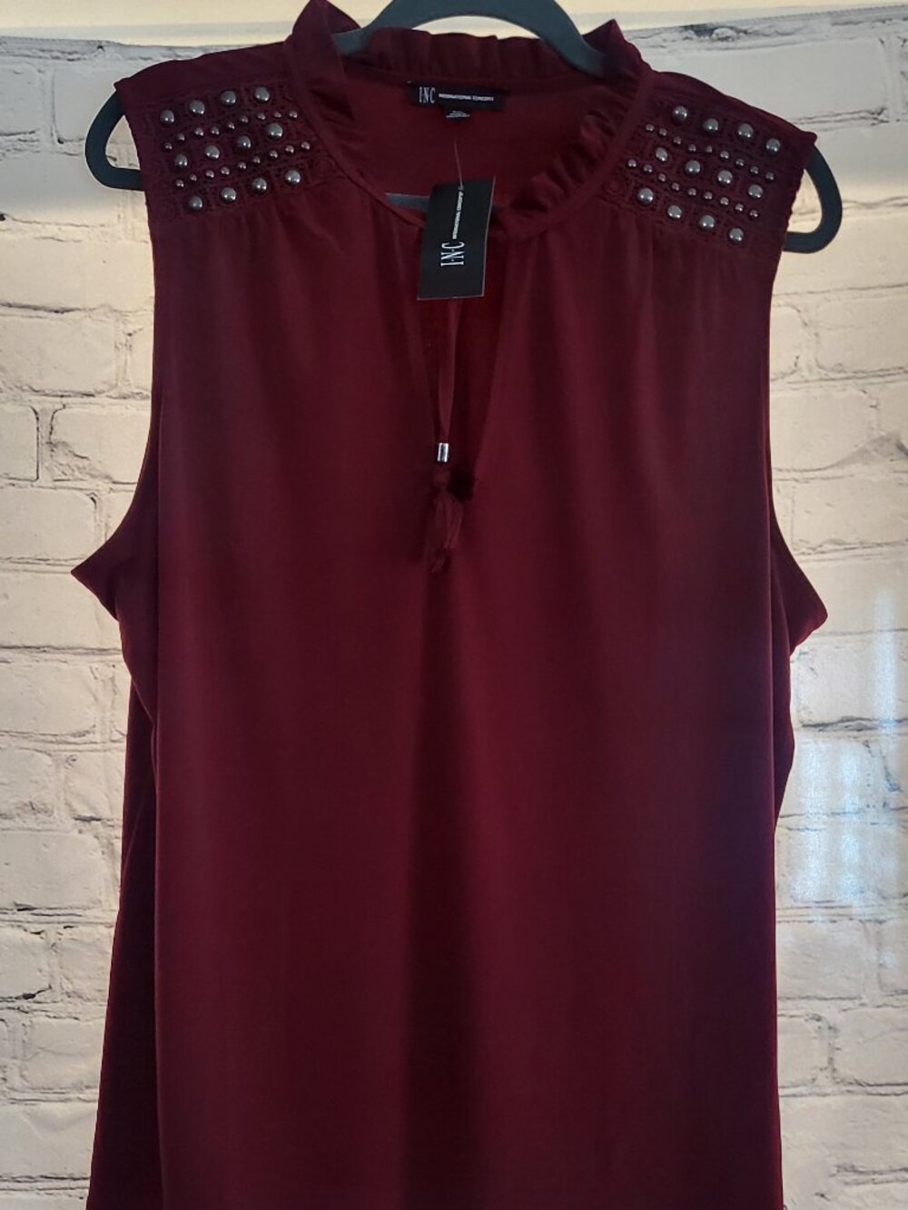 INC International Concepts, Size XXL, Ruby Red